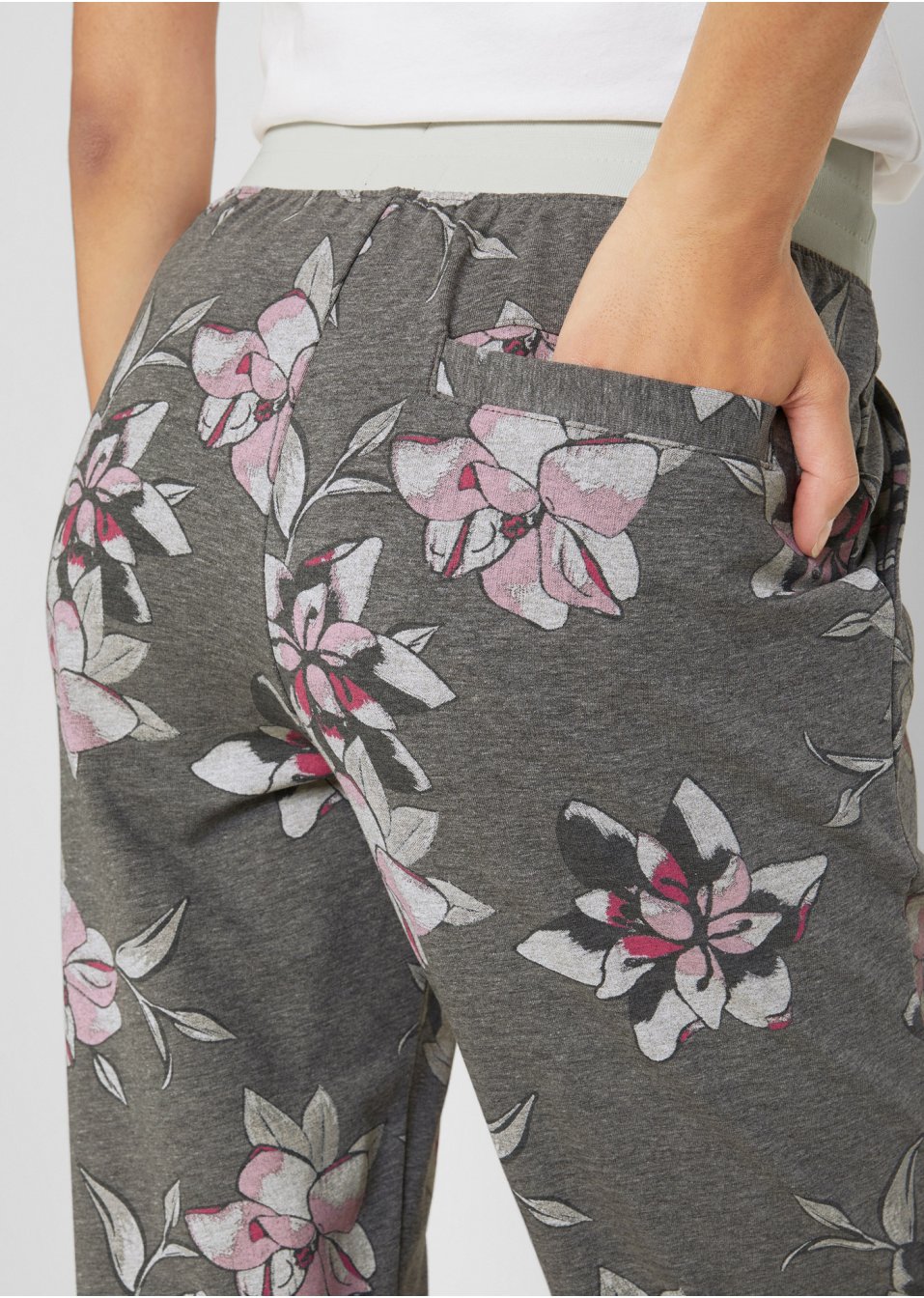 Pantalon sweat 7/8