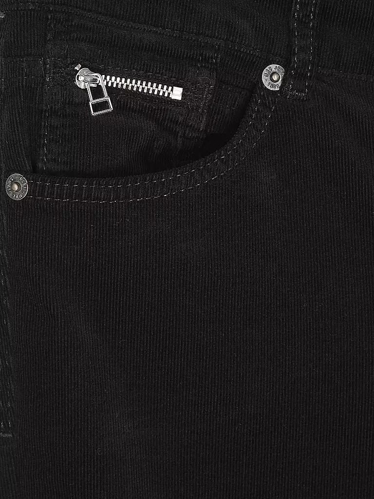 MAC Cordhose Slim Fit schwarz