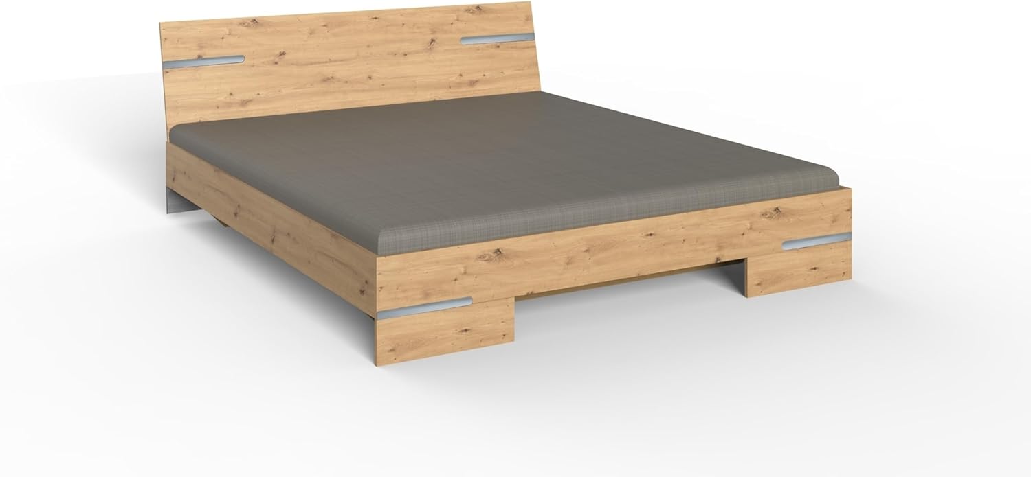möbelando Schlafzimmer-Set >Anna< in Artisan Eiche NACHBILDUNG - 282x81x210cm (BxHxT)