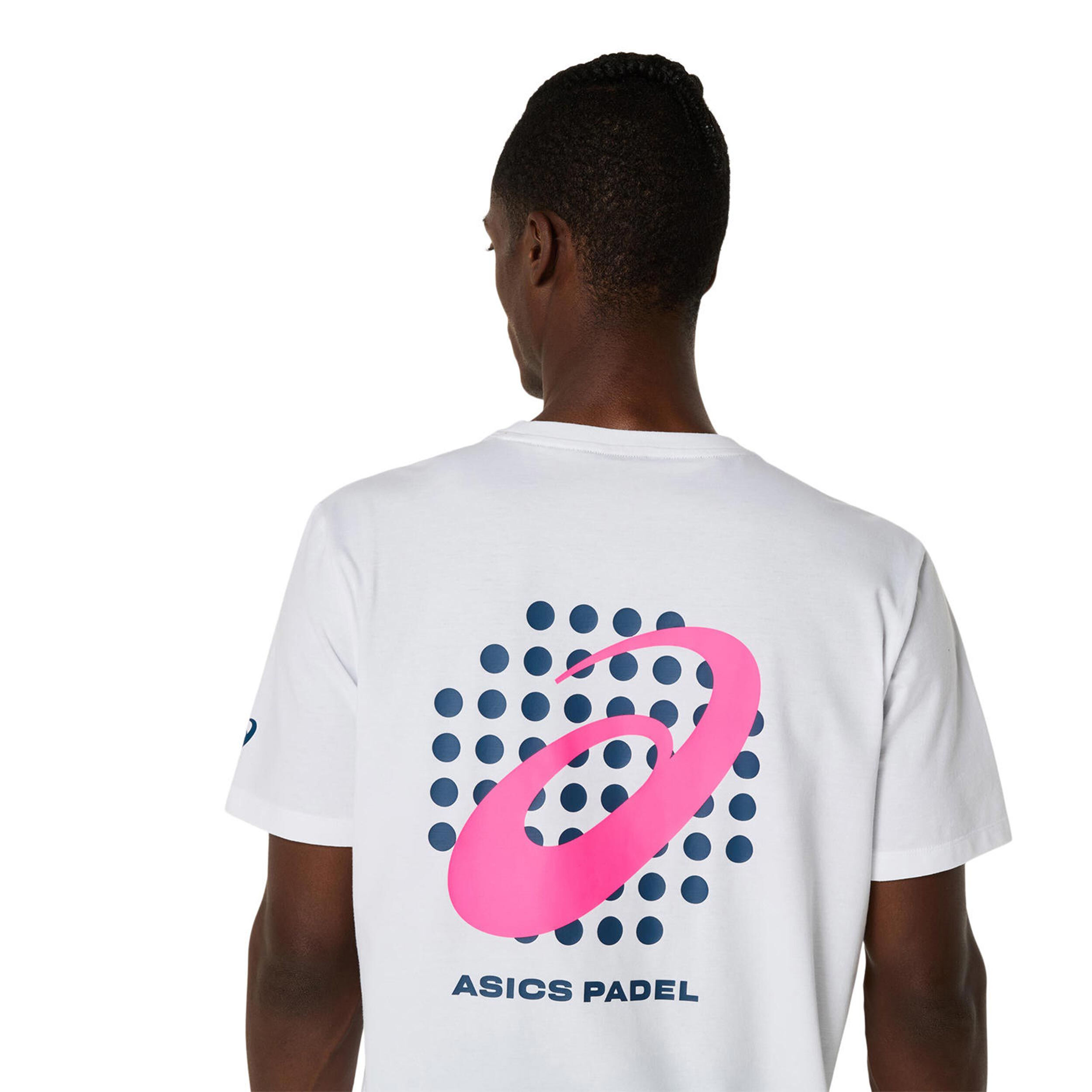 ASICS Court Graphic T-shirt Hommes - Blanc
