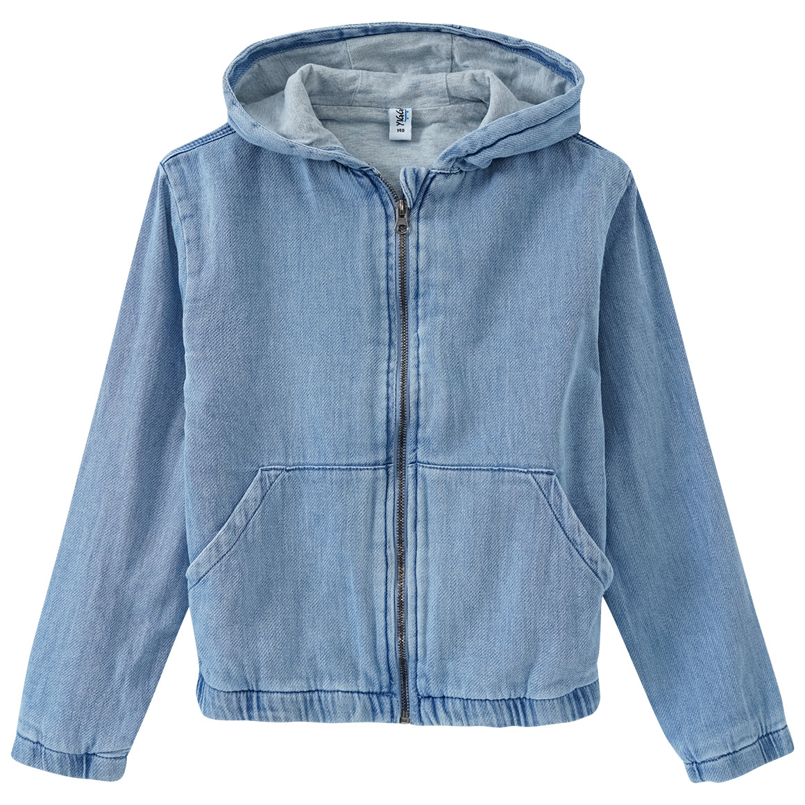 Yigga Jungen Jeansblouson in Denim-Optik hellblau
