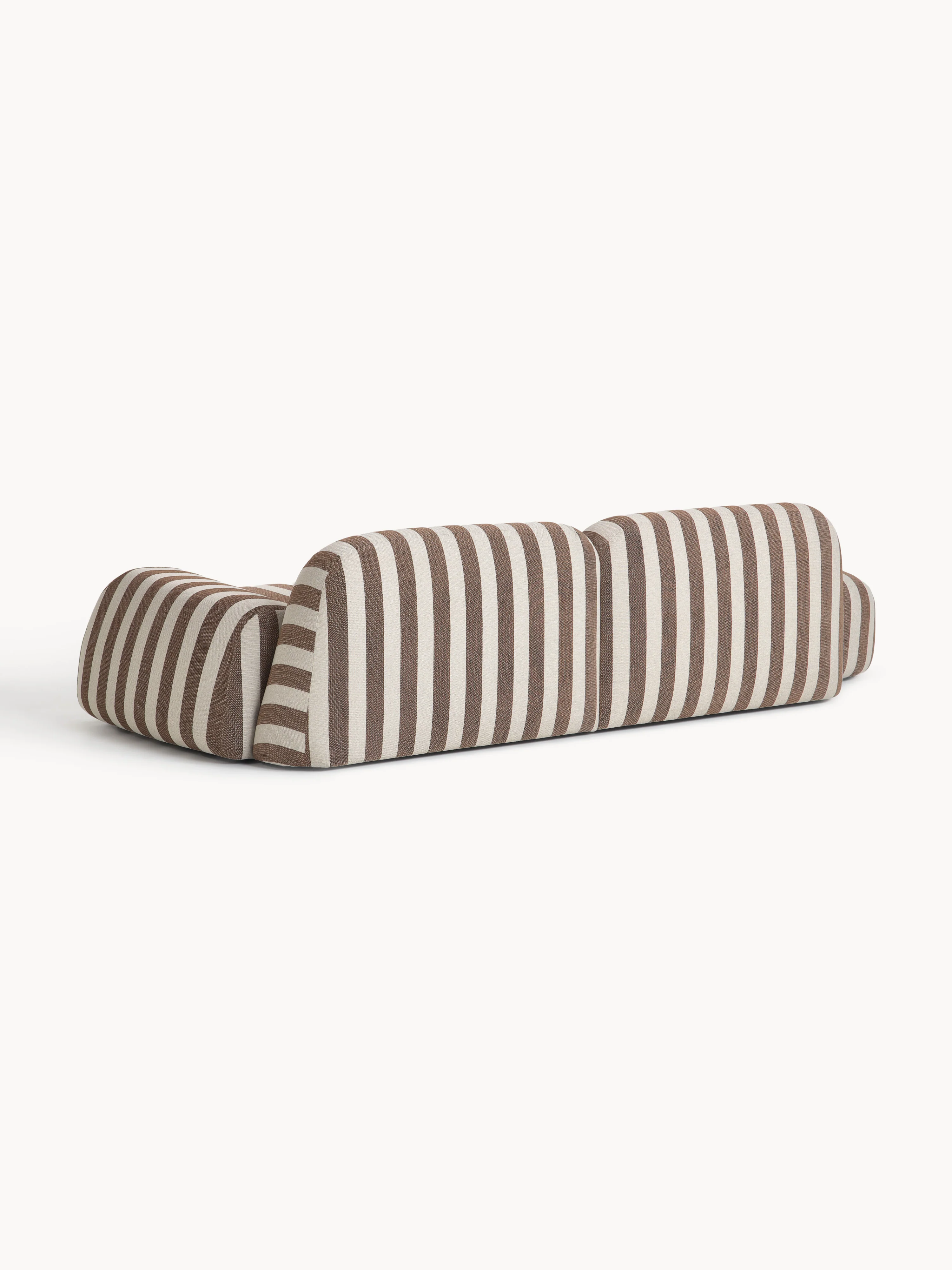 Modulaire teddy chaise longue Wolke (3-zits)