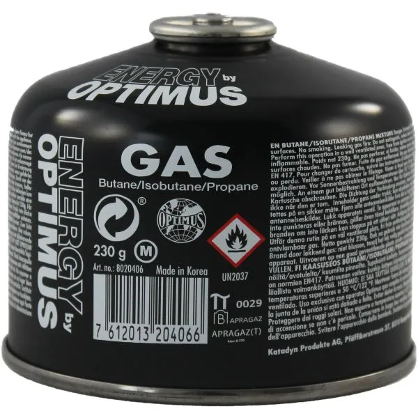 OPTIMUS -  Optimus Tactical Universal Gas 230 g schwarz