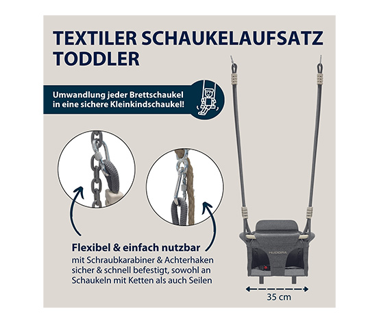 HUDORA Schaukelaufsatz Toddler