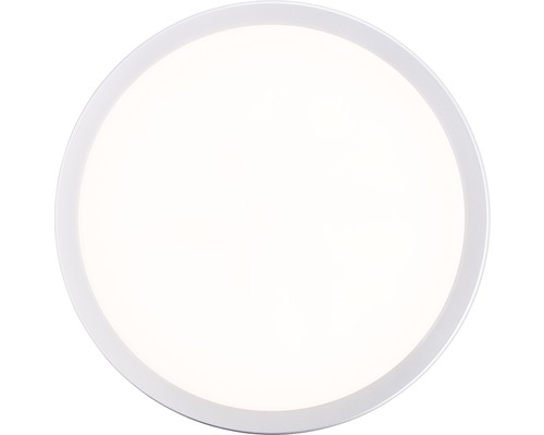 LED buitenplafondlamp 12W 1600 lm 3000K Ø 28 cm Devora zilver/wit