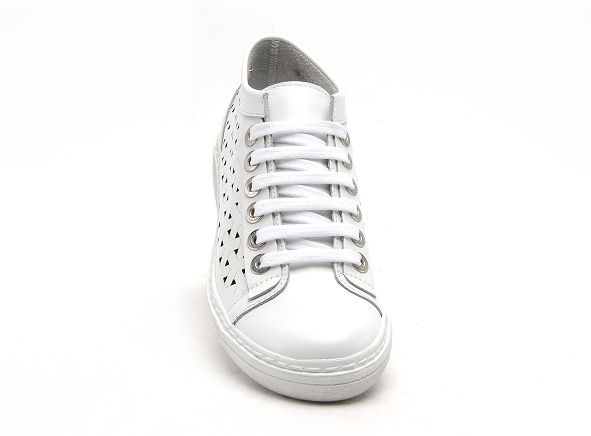 Chacal boots bottine plates femme 6328 blanc