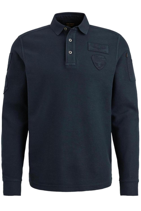 PME legend blauwe heren polo