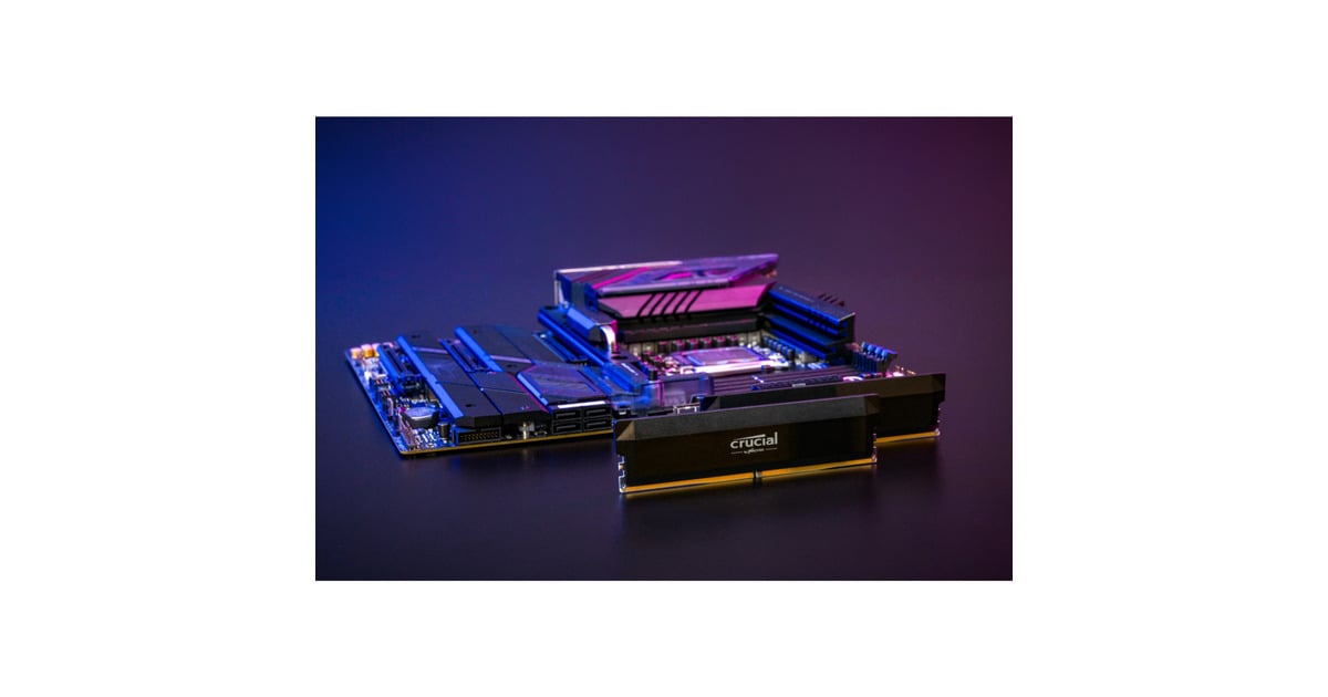 Crucial32 GB DDR5-6400 (2x 16 GB) Dual-Kit werkgeheugen  (PRO, CP2K16G64C38U5B, XMP 3.0, EXPO)