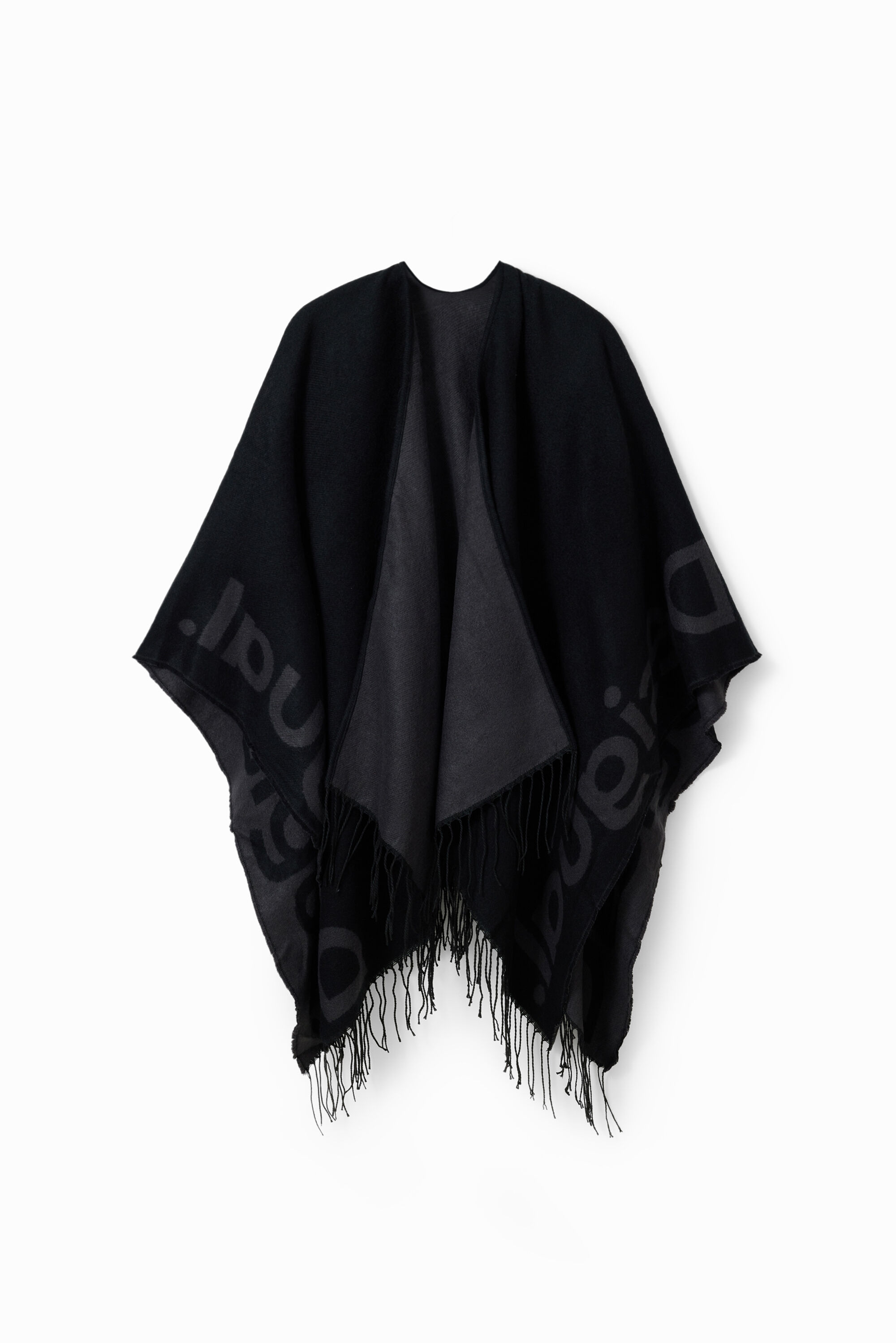 Poncho réversible logo