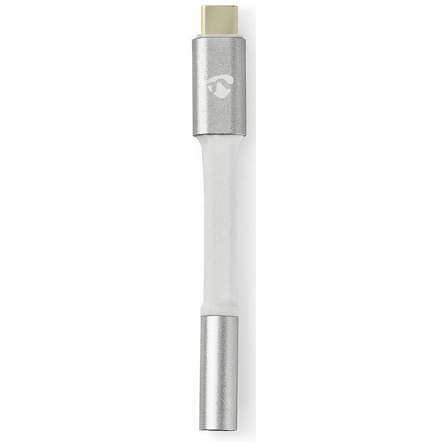 Nedis CCTB65950AL008 USB adapter USB-C male - 3.5mm female aluminium
