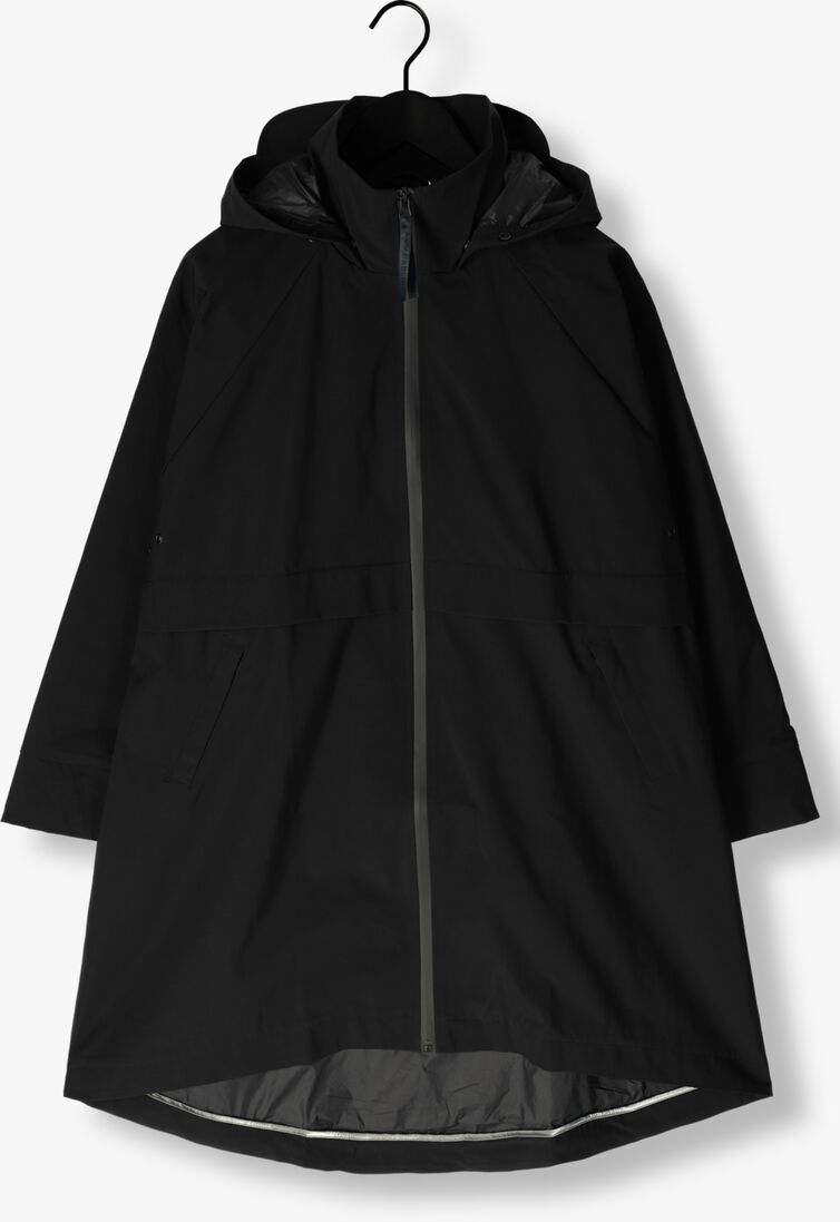 zwarte deblon sports regenjas romy raincoat