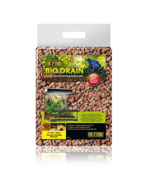 Exo Terra Bio Drain Terrarium Substraat - Voedingsbodem - 2 kg