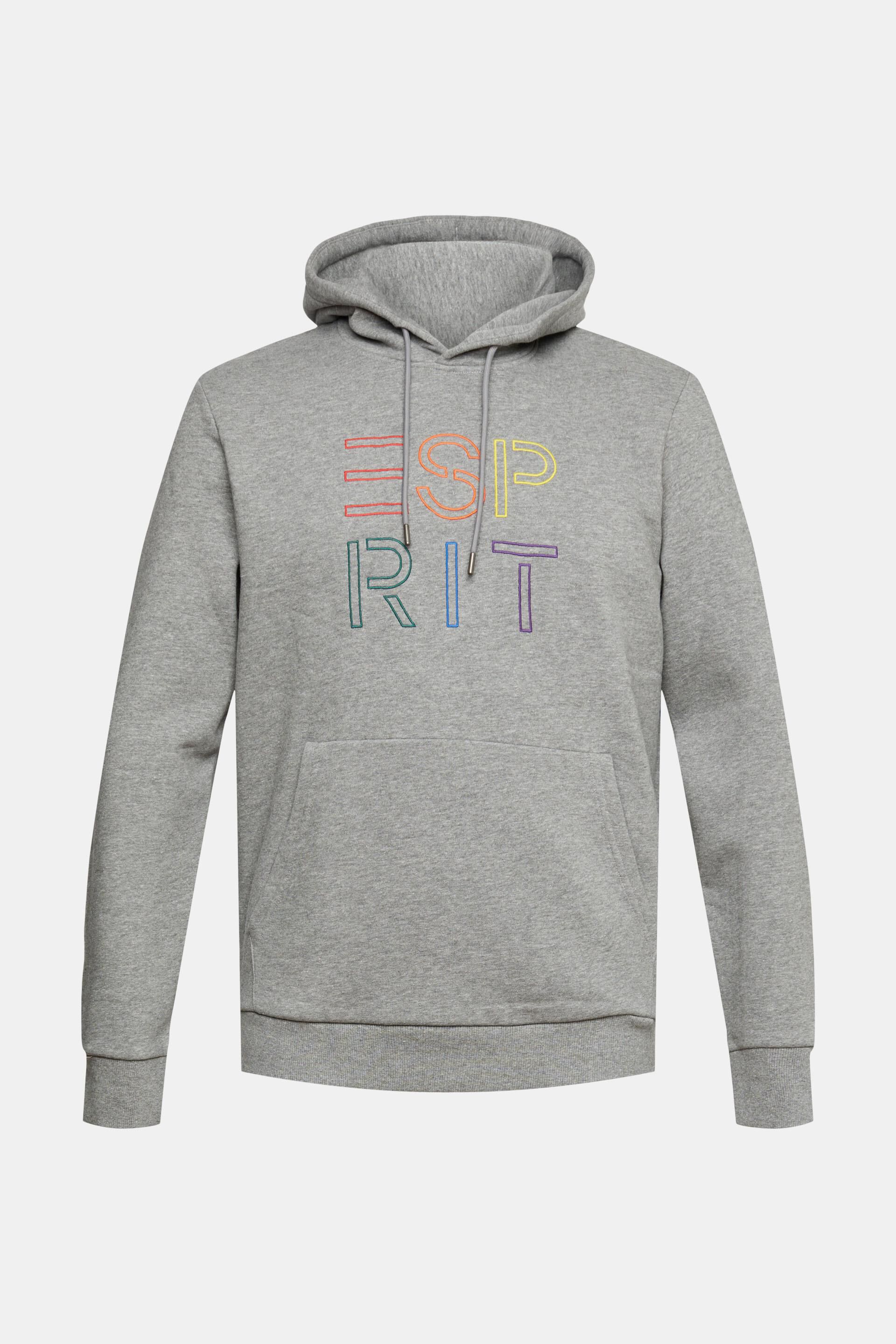 En matière recyclée : le sweat à capuche et logo brodé