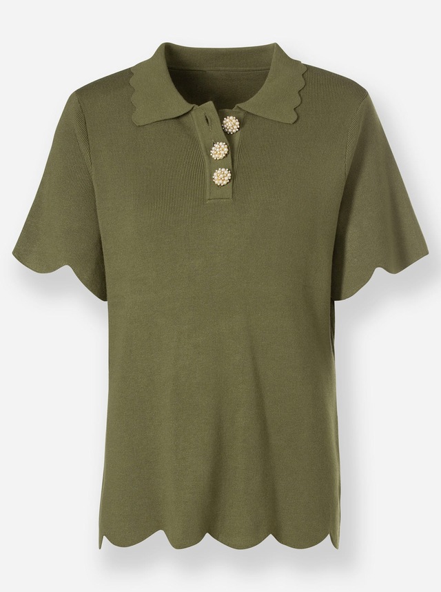 heine Kurzarmpullover »Halbarm-Pullover«