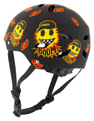 Casque Bol Enfant O'Neal Dirt Lid Emoji Noir / Jaune