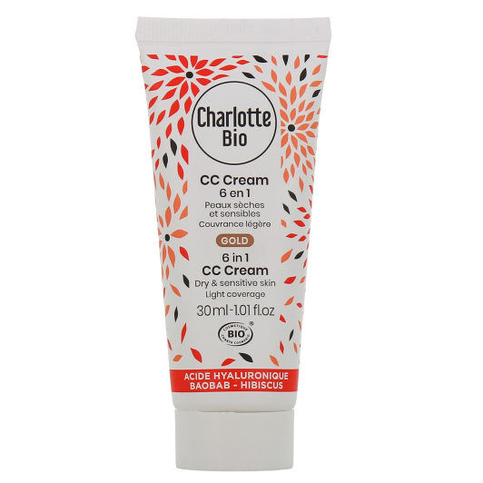 Charlotte Bio CC crème 6 en 1 - Peau sèche et sensible