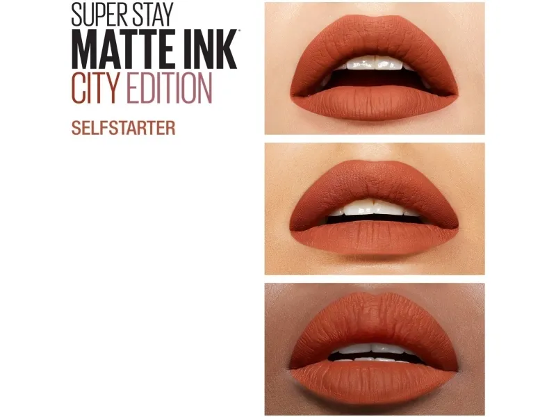 MAYBELLINE_Super Stay Matte Ink matte liquid lipstick 130 Self-Starter 5ml