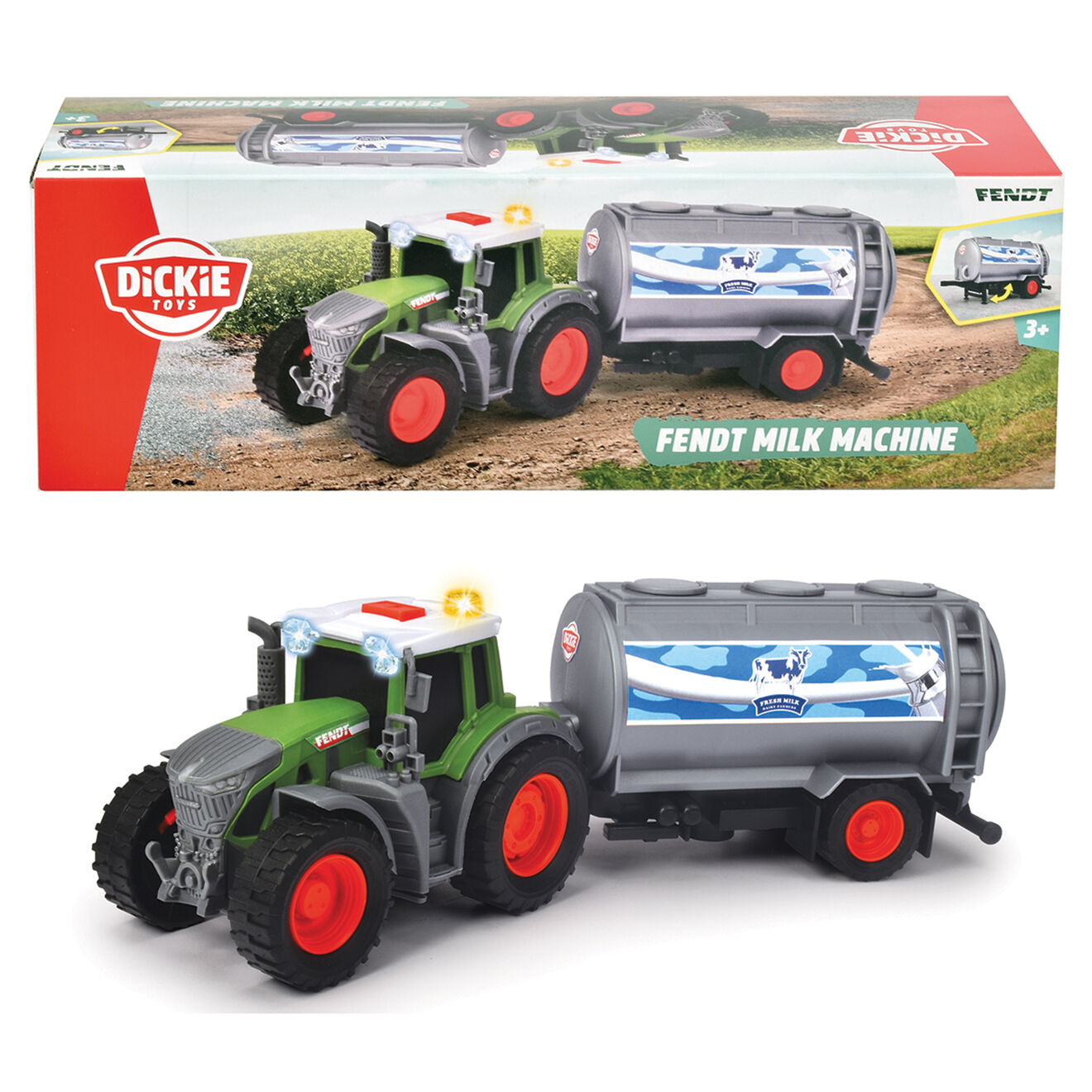 Smoby Tracteur Fendt multicolore - 18x8x30 cm