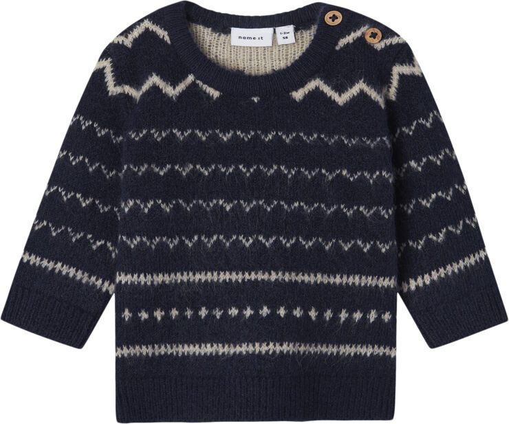 Name It NBMSOREMI LS KNIT Blå