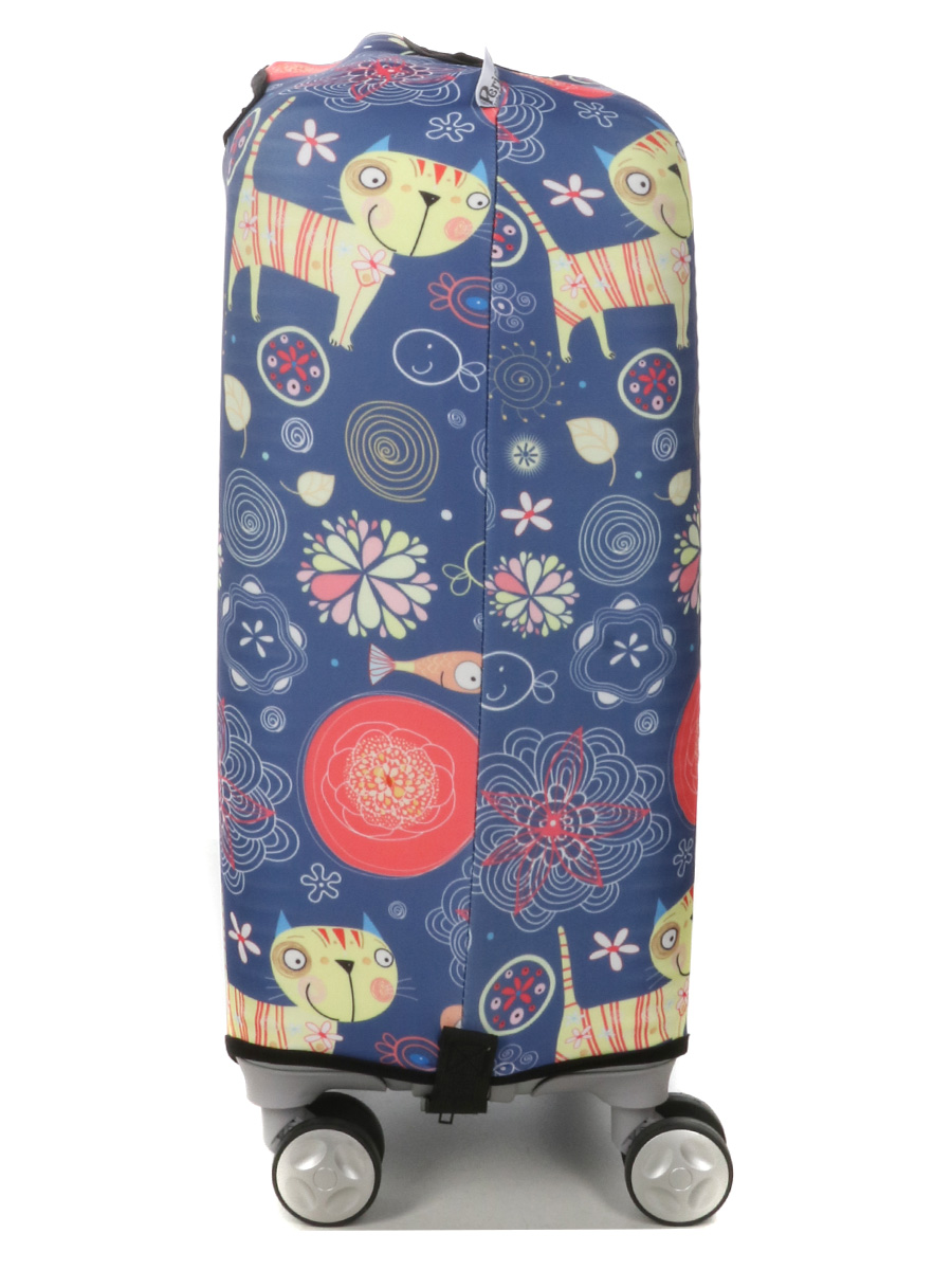 Housse de valise Periea Purple Cats S