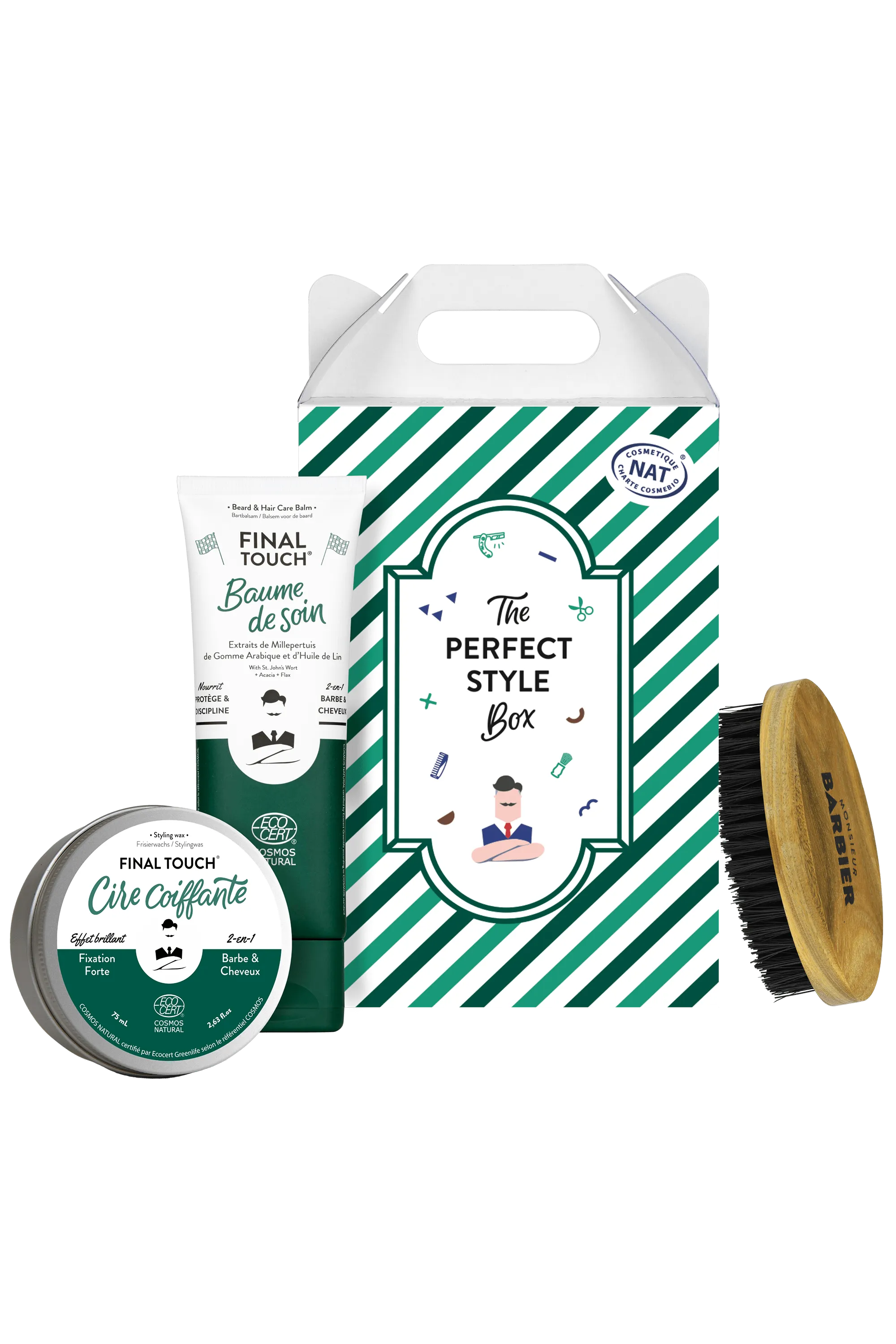 Monsieur Barbier Coffret barbe & cheveux Perfect Style
