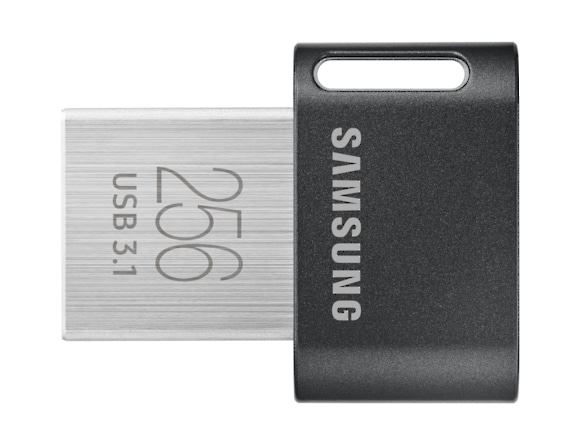 CLE USB SAMSUNG 256G USB 3.1 FIT PLUS - VITESSE LECTURE JUSQU'A 300Mo/S - MUF-256AB/APC