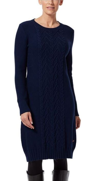 Frost Crew Neck Dress kjole