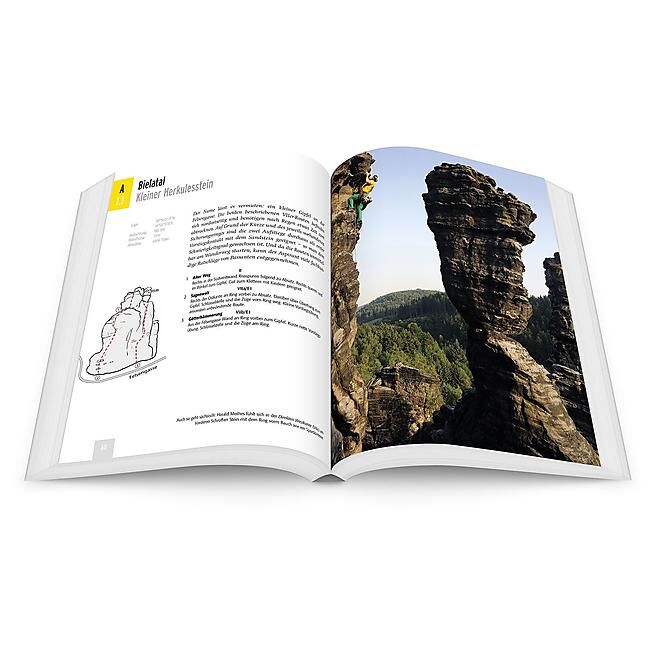 PANICO ALPINVERLAG - ELBSANDSTEIN ESCALADE DE LA SUISSE SAXONNE