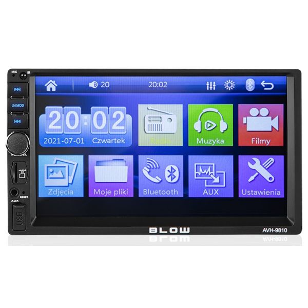Blow Auto-rádio USB/AUX/SD/Bluetooth AVH-9810