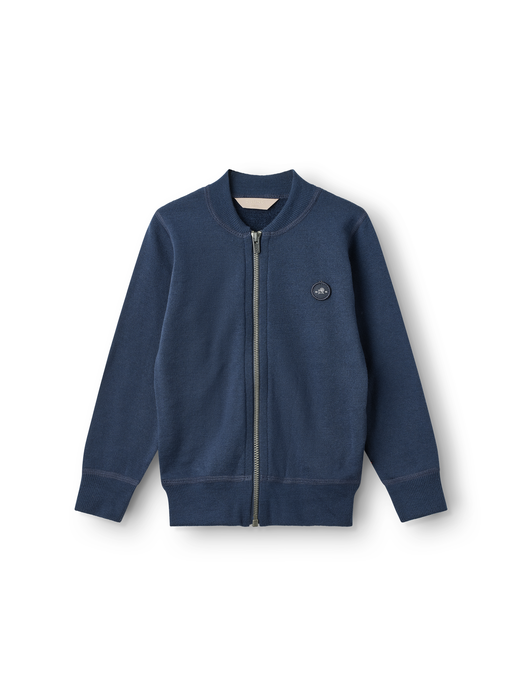 Vest van merinowollen terry voor kinderen