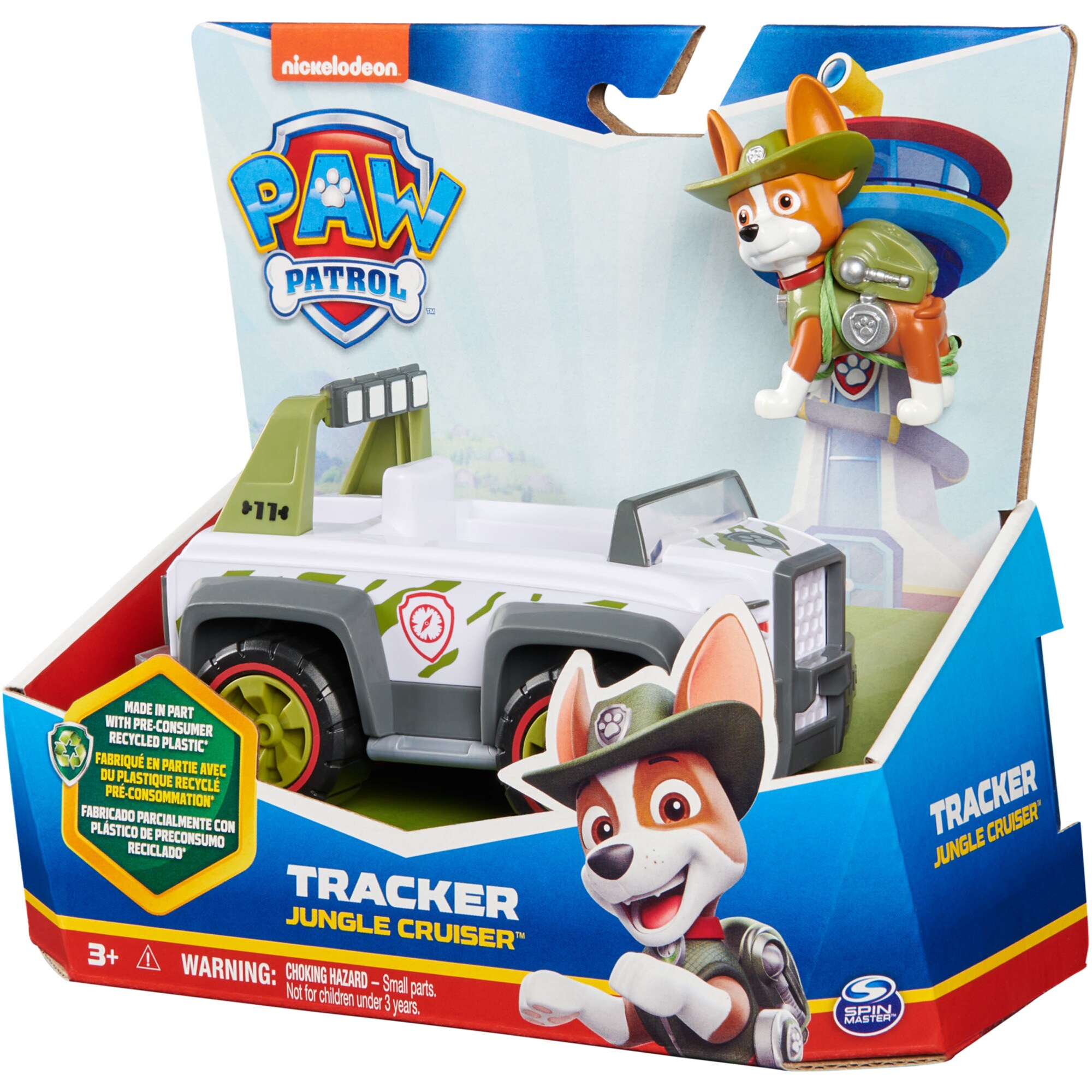 Spin Master Spielfahrzeug Paw Patrol - Dschungel-Truck mit Tracker-Figur