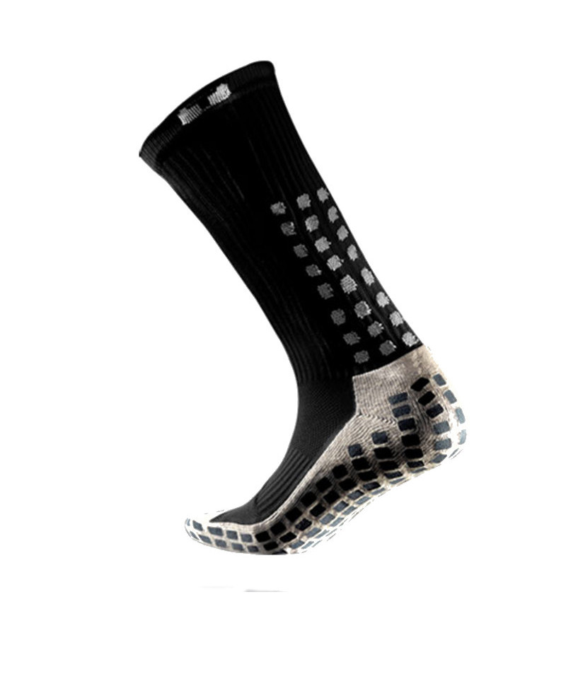 TruSox Mid Calf Cushion Socken Schwarz Weiss