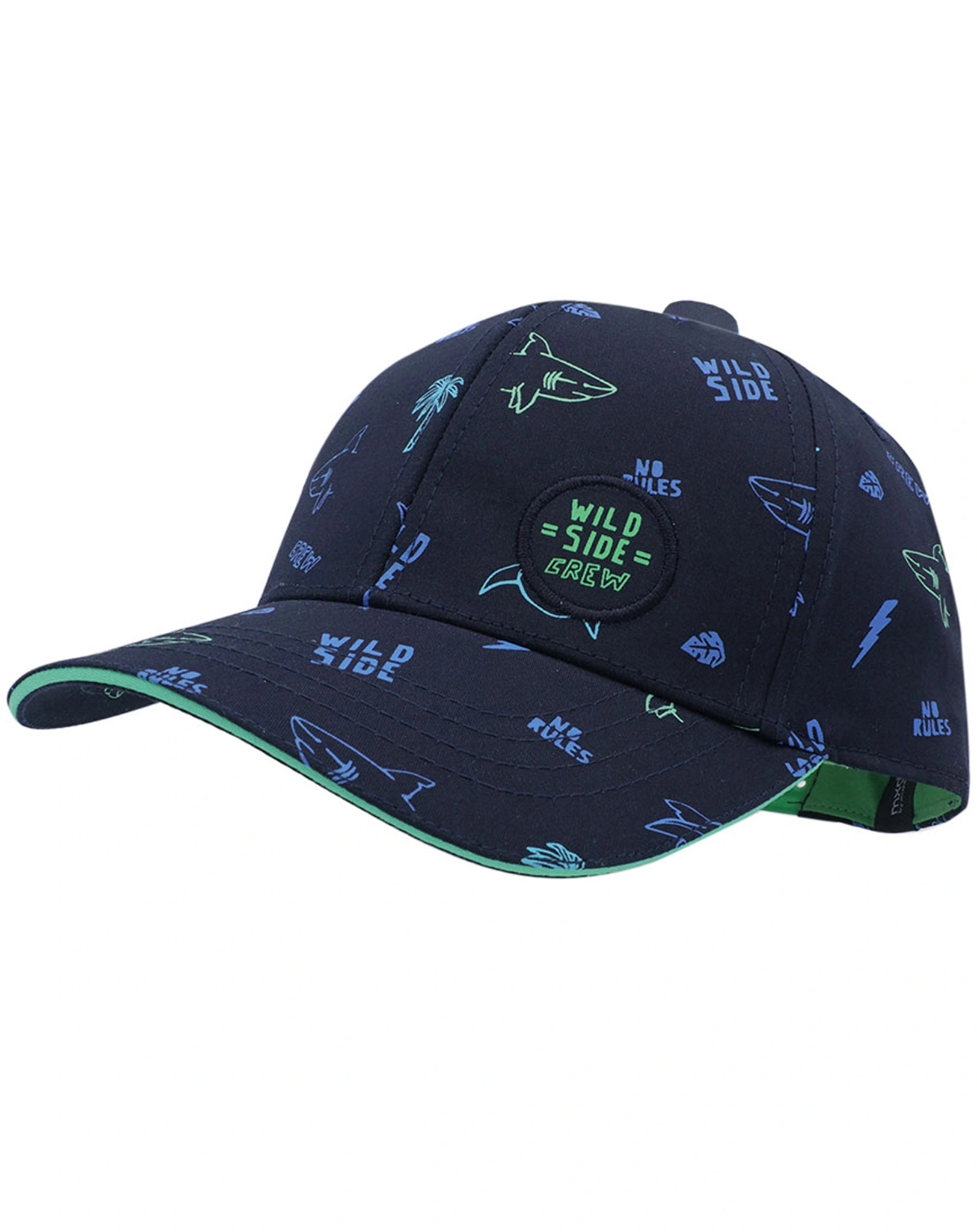 Basecap WILD SIDE CREW in navy