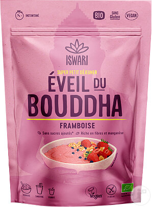 Iswari Éveil Du Bouddha Framboises 360g