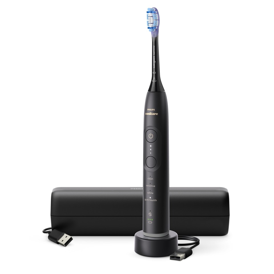 Philips - Sonicare Sort Elektrisk Tandbørste Series 7100 HX7421/01