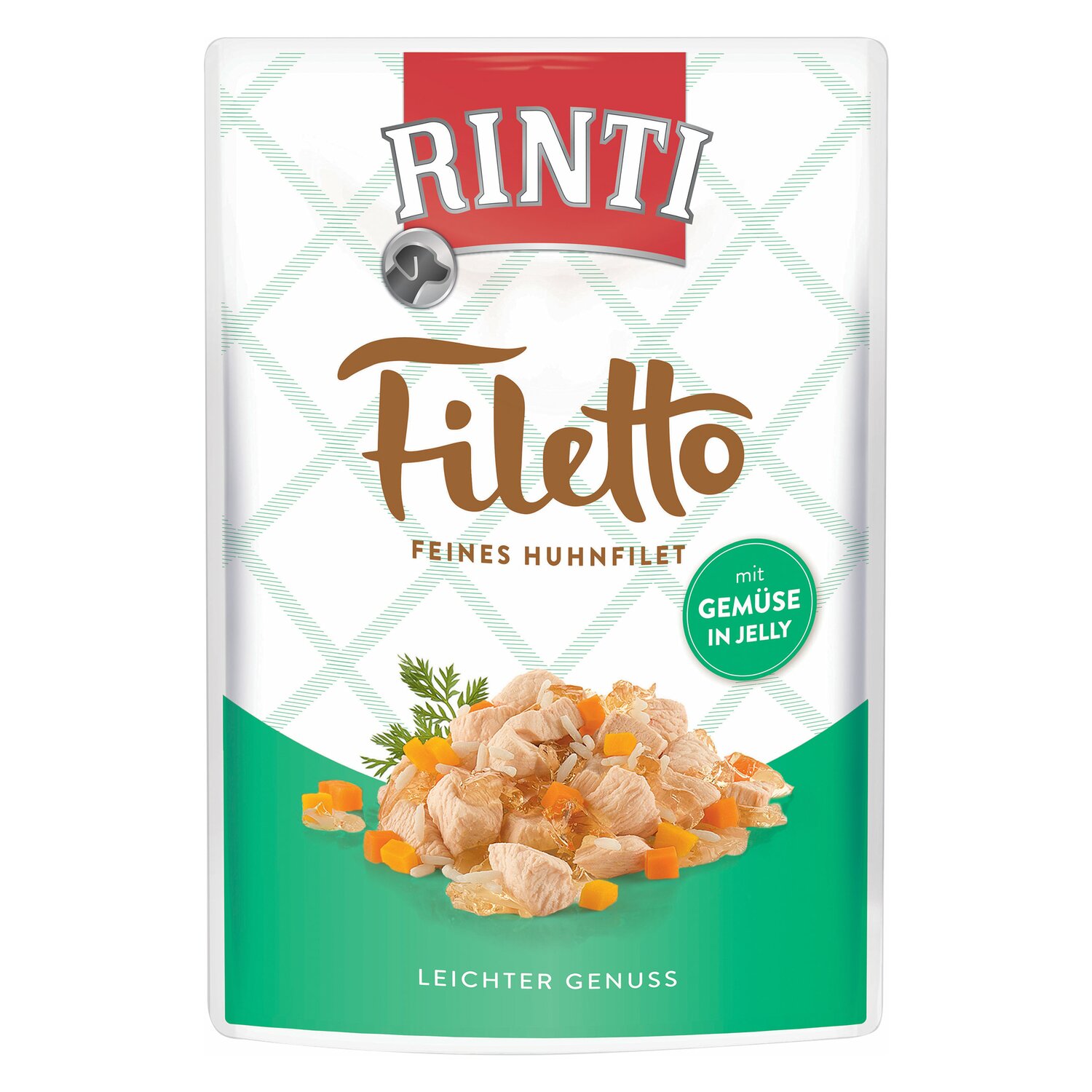 RINTI Nassfutter Filetto  - 100g - Huhn/Gemüse
