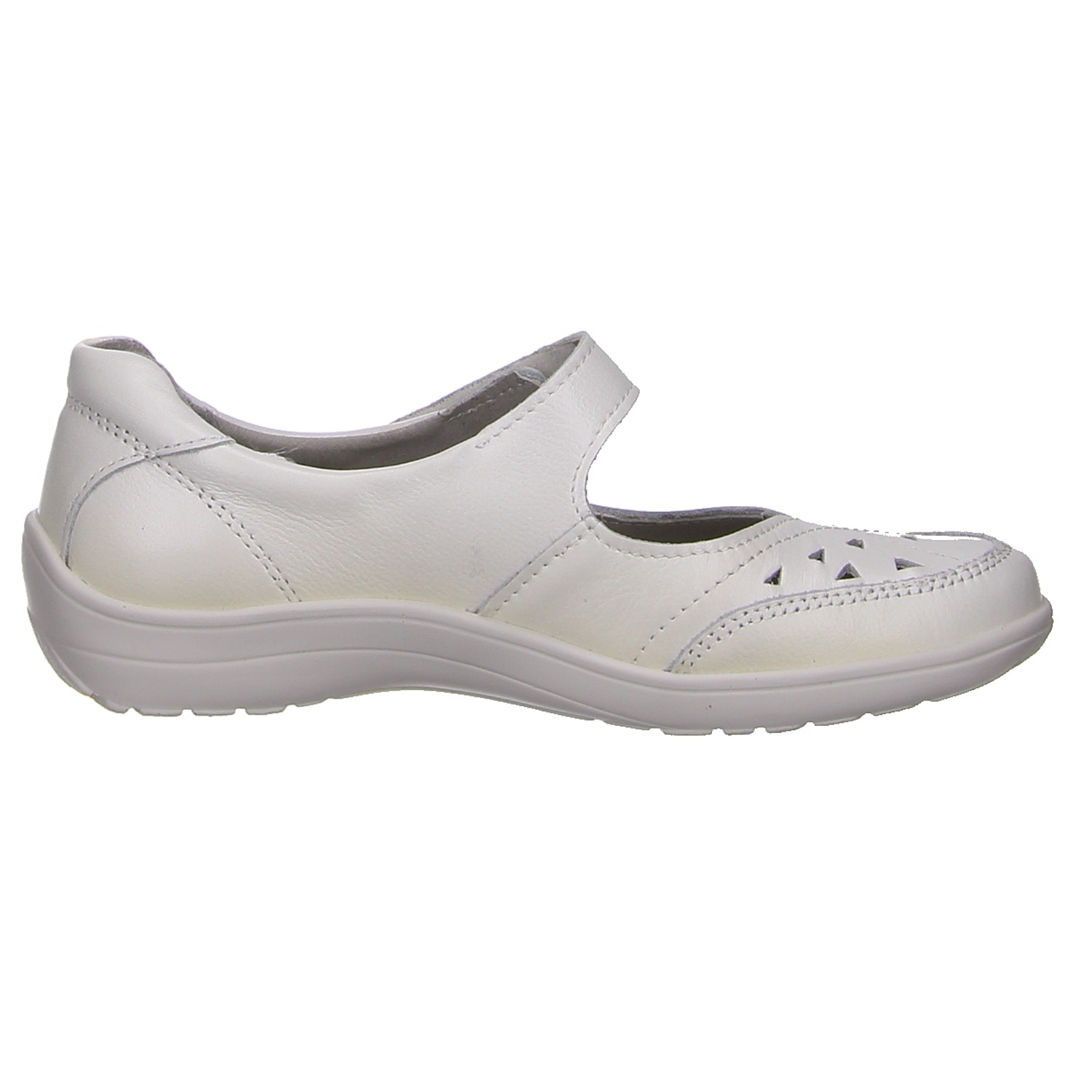 Lauter Spangenschuhe weiß weiss/weiss kombi