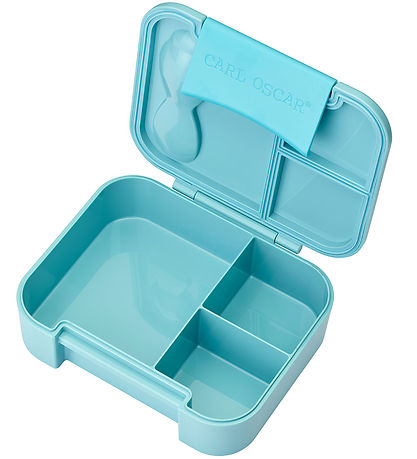 Carl Oscar Brotdose m. Gabel/Löffel - BentoBox - Blau