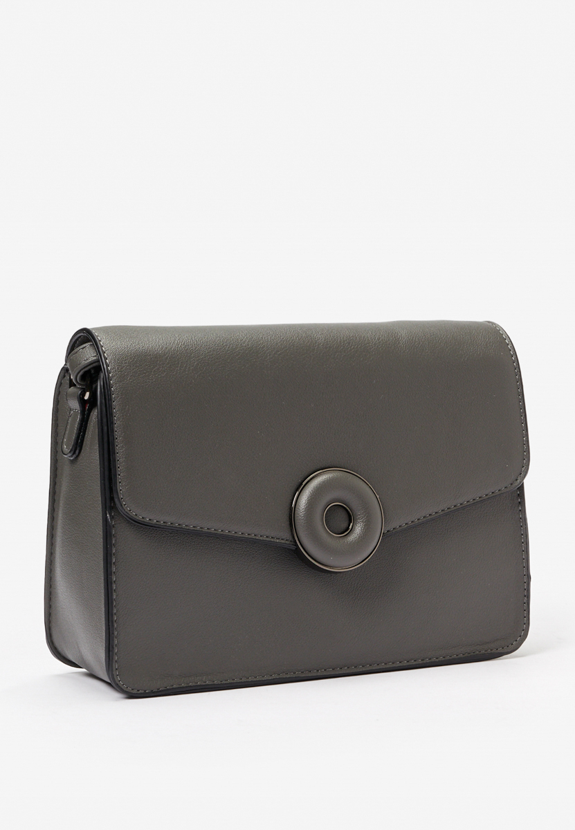 Sac bandoulière femme grise Easeful
