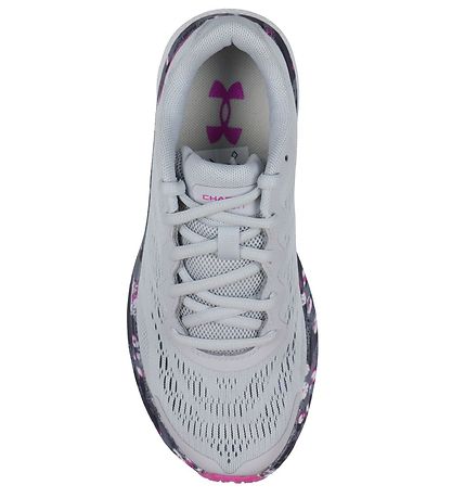 Under Armour Schuhe - UA GGS Charged Bandit 6 HS - Halo Grau/Wei