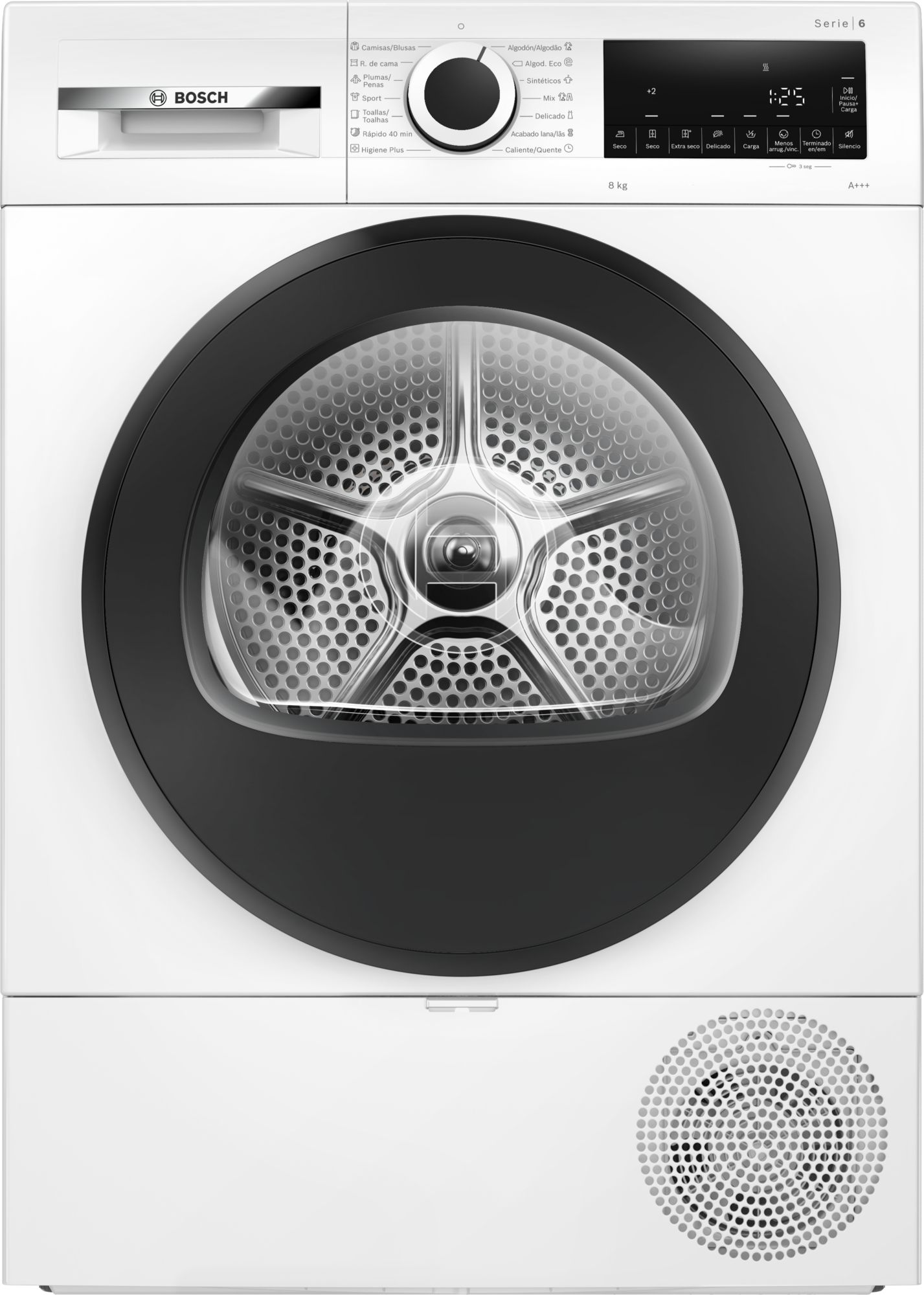 PRODUTO RECONDICIONADO # Secadora com Bomba de Calor Série 6 8 kg WQG233D0ESB