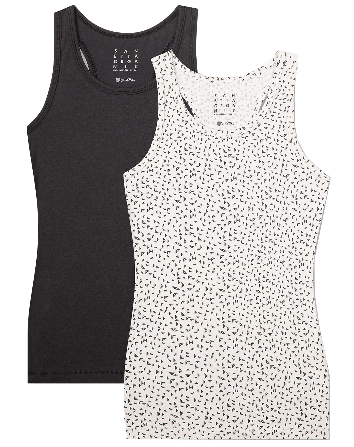 Unterhemd SAN - PATTERN 2er-Pack in white whisper