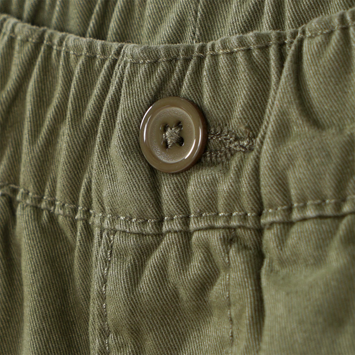 Topomini Baby Shorts in unifarben dunkelgrün