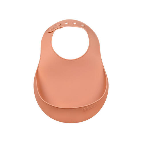 Bavoir silicone Terracotta - BEABA