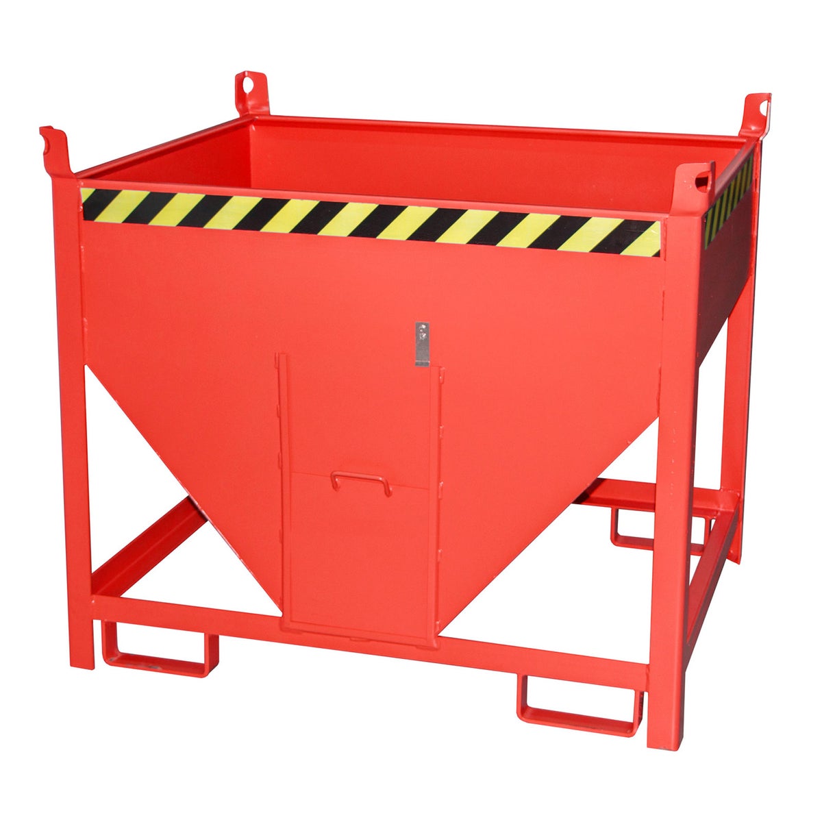 Bauer SGS 50 silocontainer, geschilderd, vuurrood