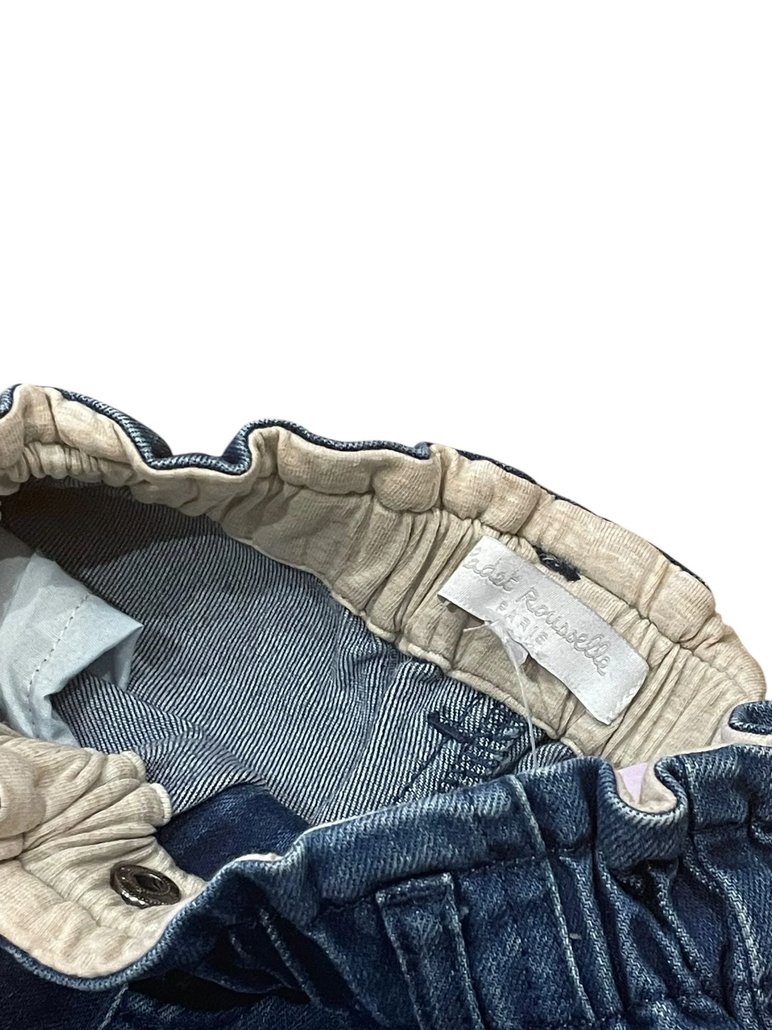 Pantalon bébé bleu - 12 mois | Bleu