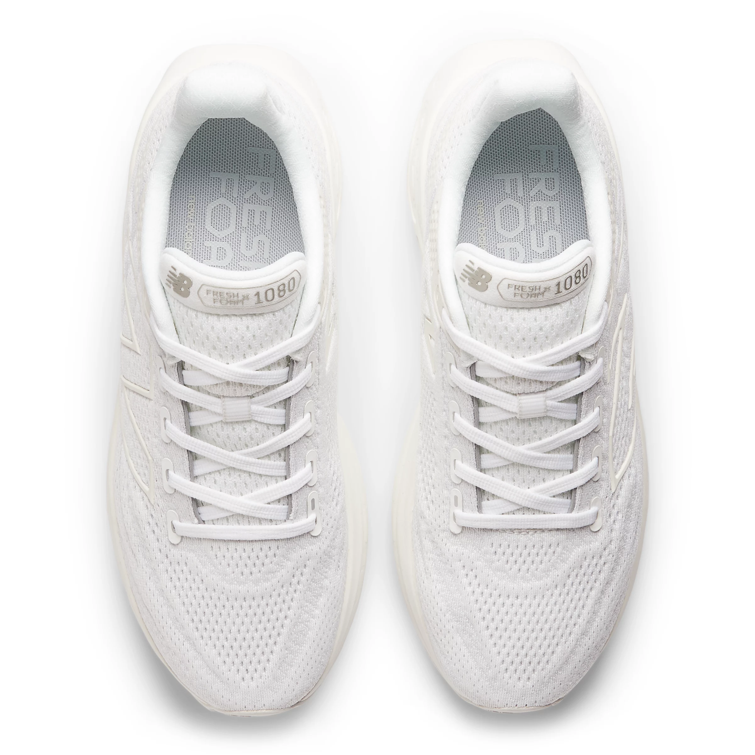 Fresh Foam X 1080v13 White con silver metallic