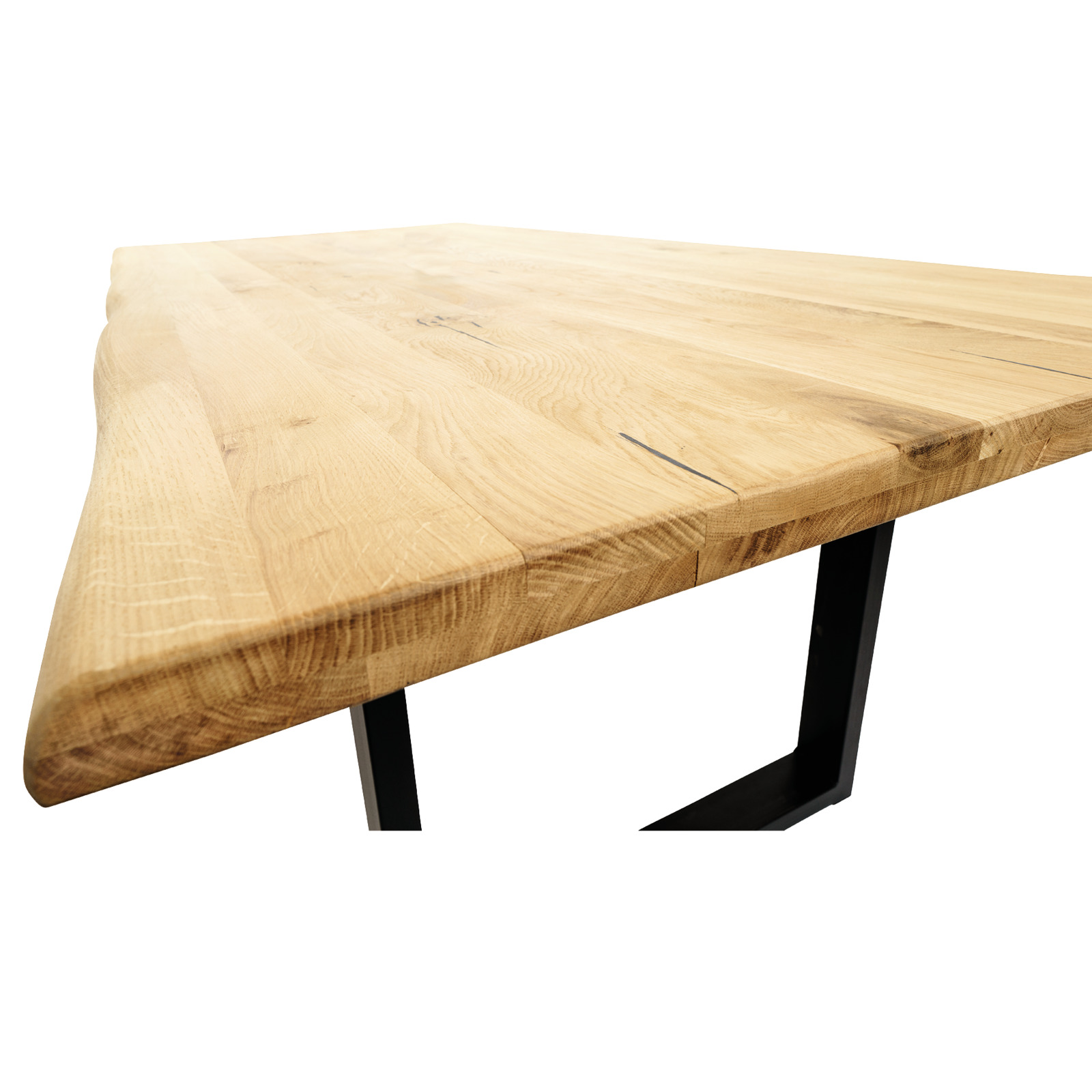 Tisch Montreal Eiche massiv geölt 200 x 75 x 100 cm