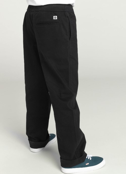 Element Chillin Twill Pant Youth Washed Black