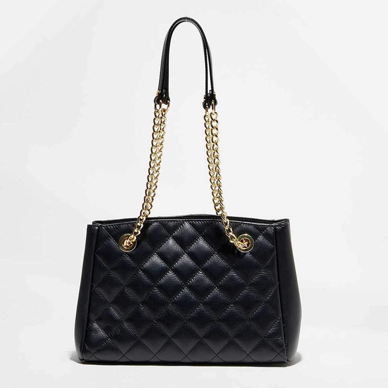 Christian Laurier Sac porté épaule en Cuir Pauline noir - 28x19.5x12 cm